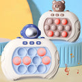 Brinquedo Anti-Stress de Fidget com Luz - Push & Pop Game Rápido Pop It Eletronico Brinquedo Máquina De Jogo Jogo De Bolhas De E